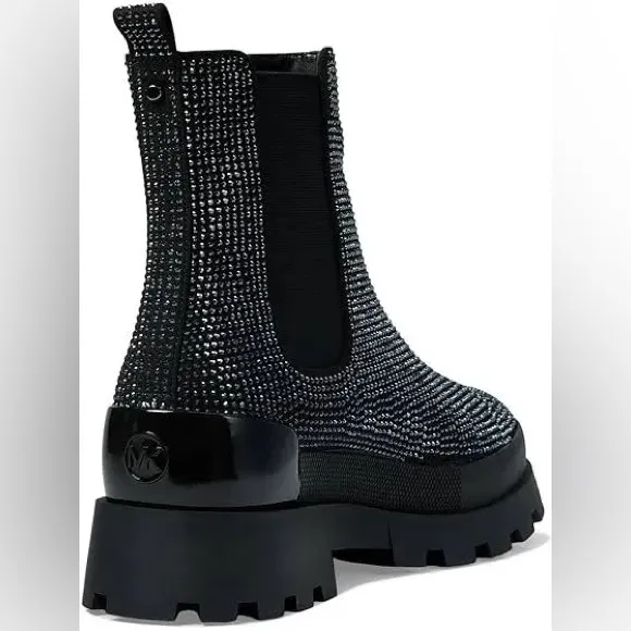 Michael Michael Kors Rowan Embellished Chelsea BootsSize 9 NIB