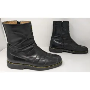 Michael Toschi Motard Motorcycle Boots Men's Size 10 Made in Italy‎ Vintage