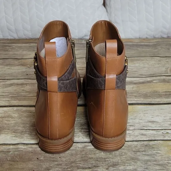 MICHAEL Michael Kors Tan Ankle Boots Size 10