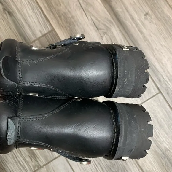 Milwaukee 🖤 Leather Biker Boots