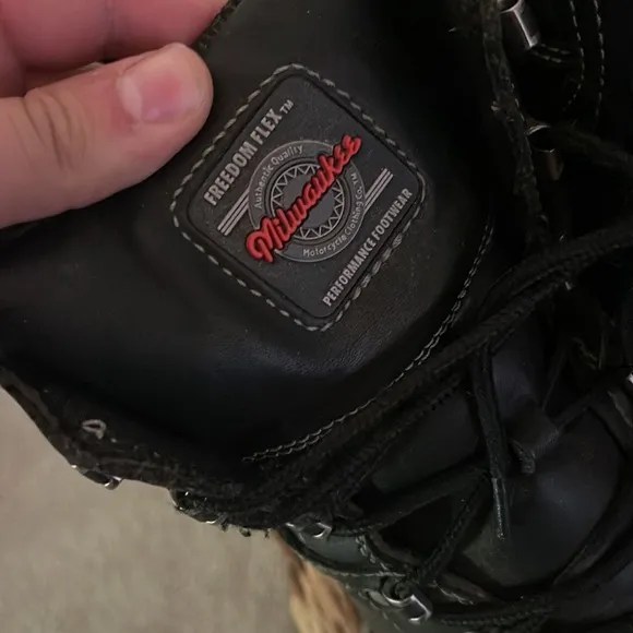 Milwaukee Leather Motorcycle Boots