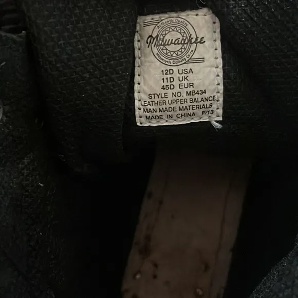 Milwaukee Leather Motorcycle Boots