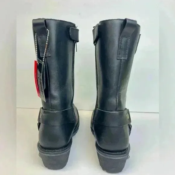 Milwaukee Leather Women's Engineer Motorcycle Leather Boots Size 8