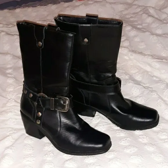 Milwaukee Reina Biker Engineer‎ Motorcycle Boot 6½