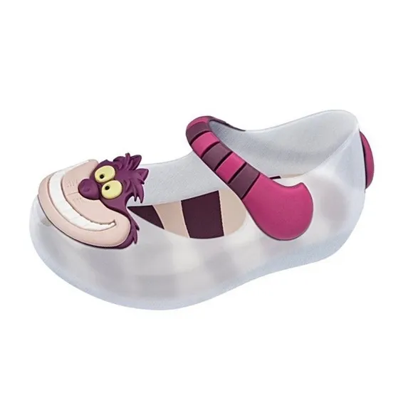 Mini Melissa Ultragirl Alice Wonderland Shoes Size 7