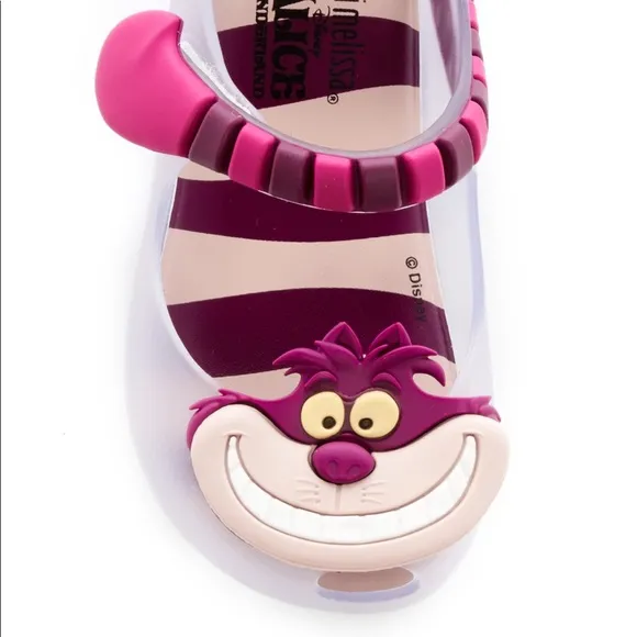 Mini Melissa Ultragirl Alice Wonderland Shoes Size 7