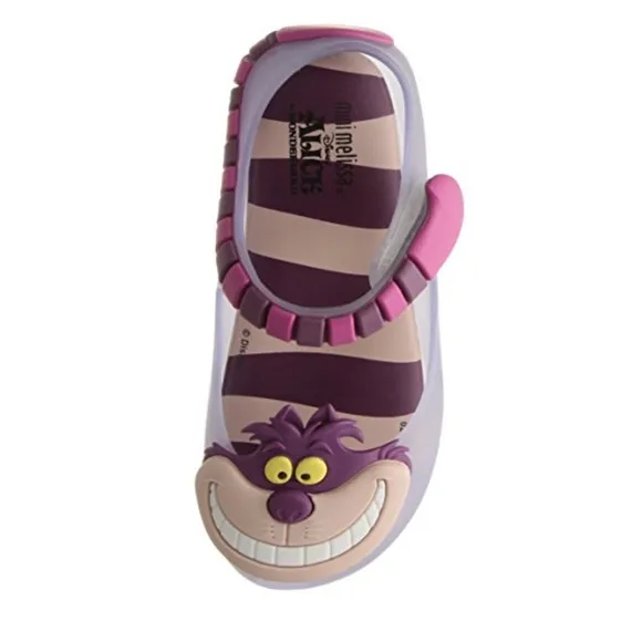 Mini Melissa Ultragirl Alice Wonderland Shoes Size 7