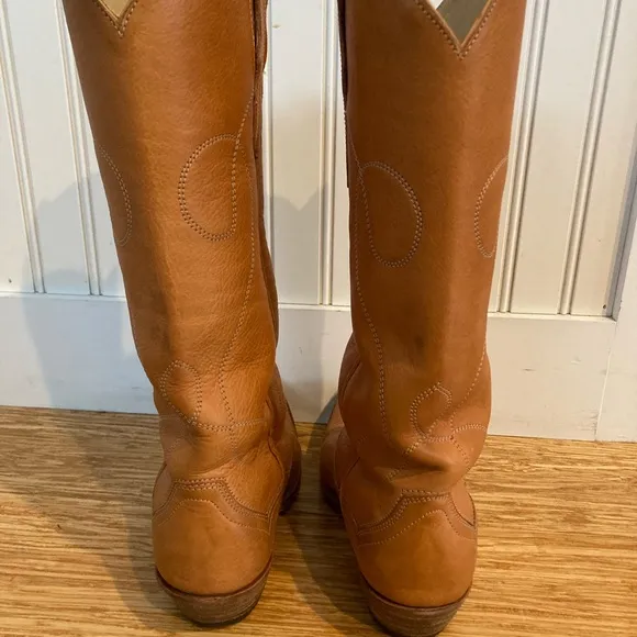 Mischief and Bliss All Leather Cowboy Boots Size 7