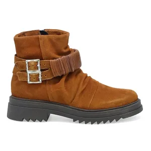 Miz Mooz FANLEY Suede Buckled Ankle Boots Sz 41/US 10-9.5