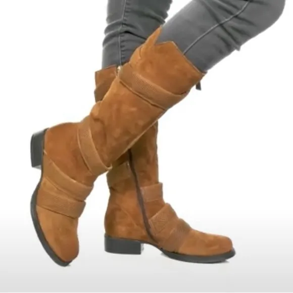Miz Mooz Noland Tall Boots in Espresso, Size EU 37 | US 6.5-7 NEW