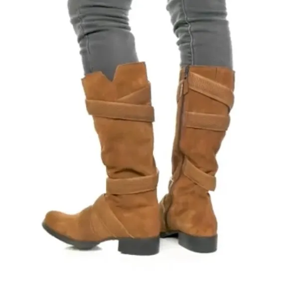 Miz Mooz Noland Tall Boots in Espresso, Size EU 37 | US 6.5-7 NEW