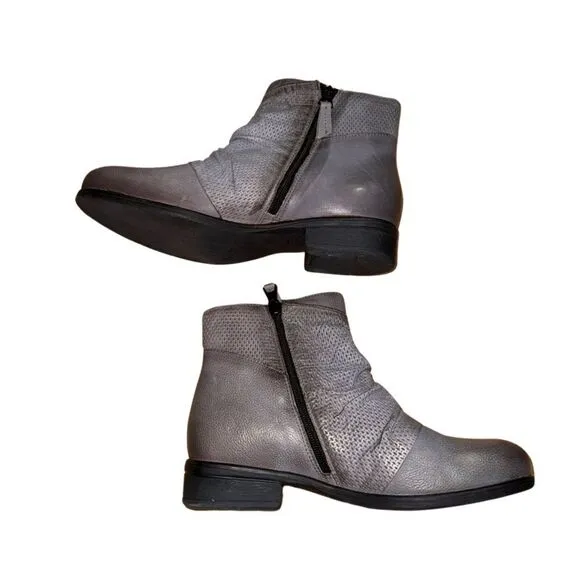 Miz Mooz NYC Sallie Boots - Concrete- Size 38