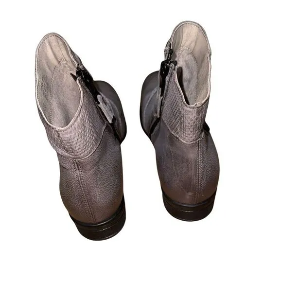 Miz Mooz NYC Sallie Boots - Concrete- Size 38