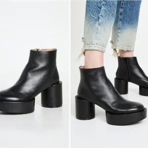 MM6 Maison Margiela Platform Ankle Boots, Size 38