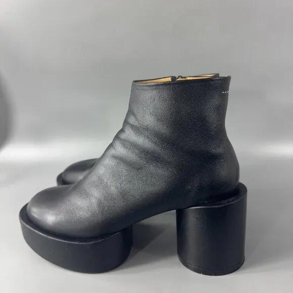 MM6 Maison Margiela Platform Ankle Boots, Size 38