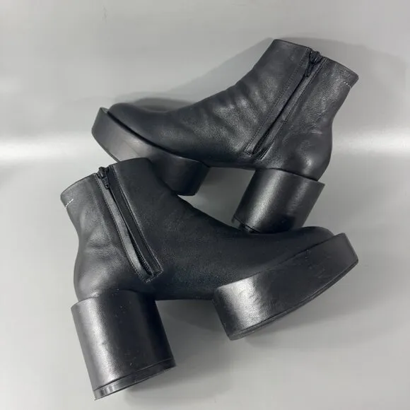 MM6 Maison Margiela Platform Ankle Boots, Size 38