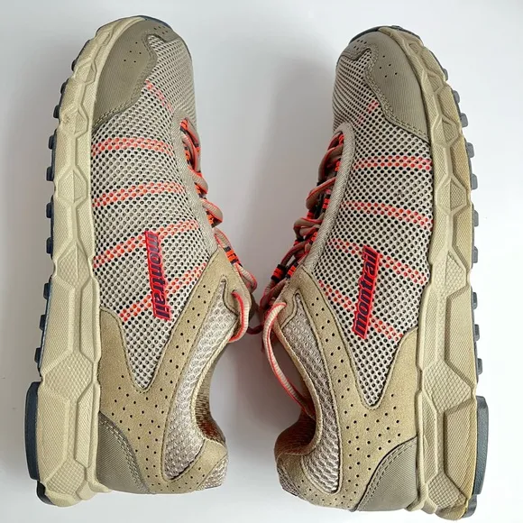 Montrail Women's Gryptonite Tan Outdoor Trail Running Hiking Shoes size 10