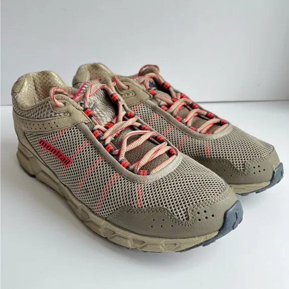 Montrail Women's Gryptonite Tan Outdoor Trail Running Hiking Shoes size 10