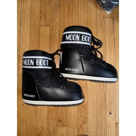 Moon boots black low icon 39/41