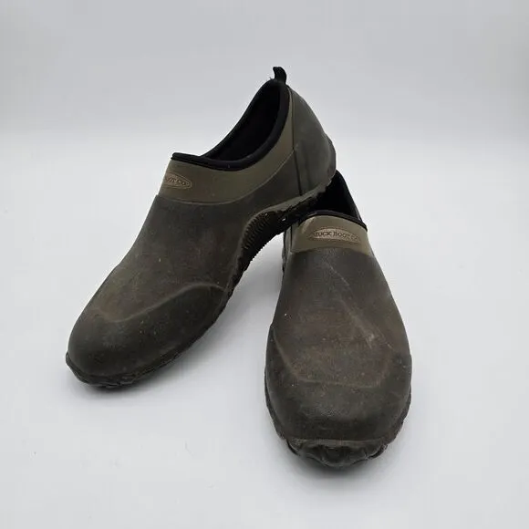 Muck Boot Company Shoes Mens 12 Low Waterproof Slip On Clogs Gardening Water