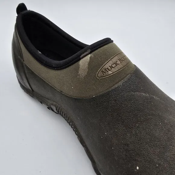 Muck Boot Company Shoes Mens 12 Low Waterproof Slip On Clogs Gardening Water