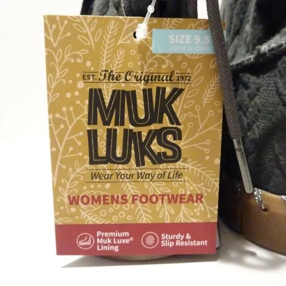 Muk Luks Womens Flexi Hoboken Ankle Cold Weather Winter &amp; Snow Boots Size 9.5 M