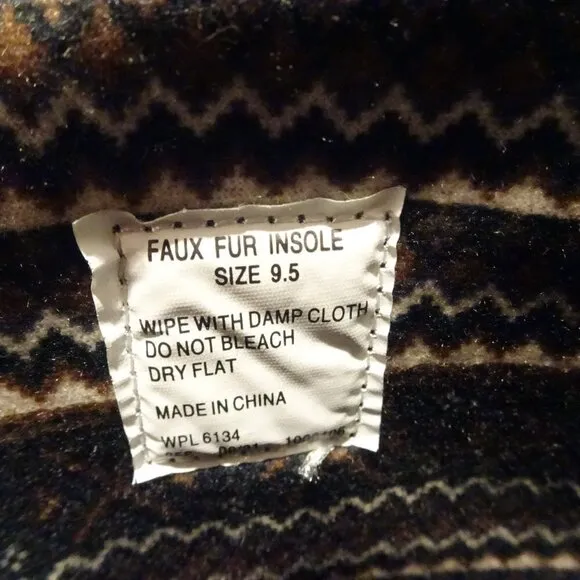 Muk Luks Womens Flexi Hoboken Ankle Cold Weather Winter &amp; Snow Boots Size 9.5 M