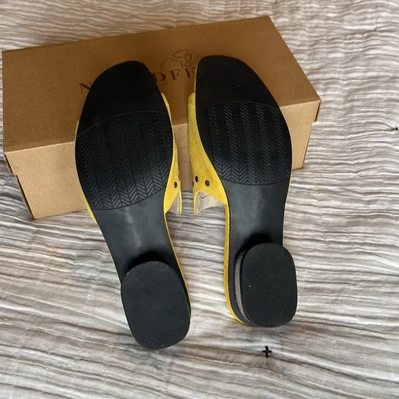 Naked Feet BI JOUX yellow shoes