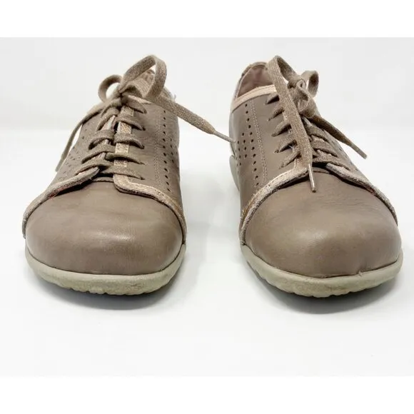 Naot Avena Oxford - Stone Combo Shoes Size 36