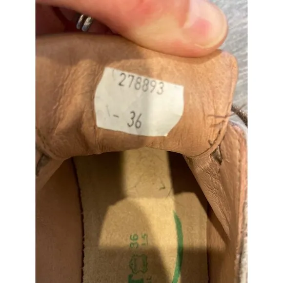 Naot Avena Oxford - Stone Combo Shoes Size 36