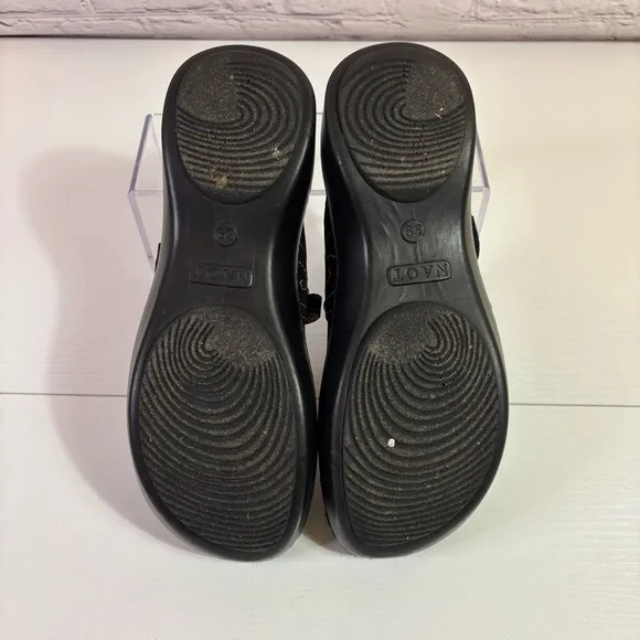 Naot Women's Black Mary Jane Comfort Shoes Size 39