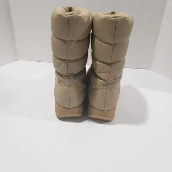 Naturalizer Front Zip Rain Ankle Puffer Boots 10