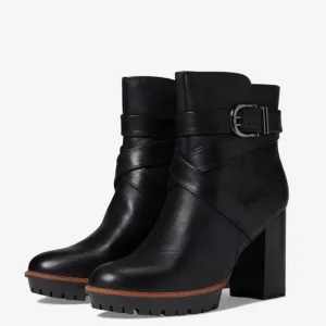 NaturalizerLyra Leather Water Repellent Lug Sole Boots