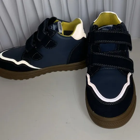 Naturino Boys waterproof Velcro Strap Shoes 12 Blue NWT