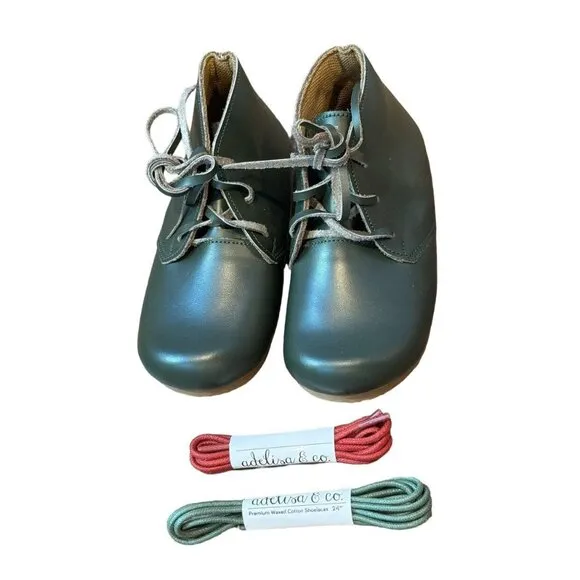 NEW Adelisa &amp; Co Evergreen Ticuantepe Boots with extra laces