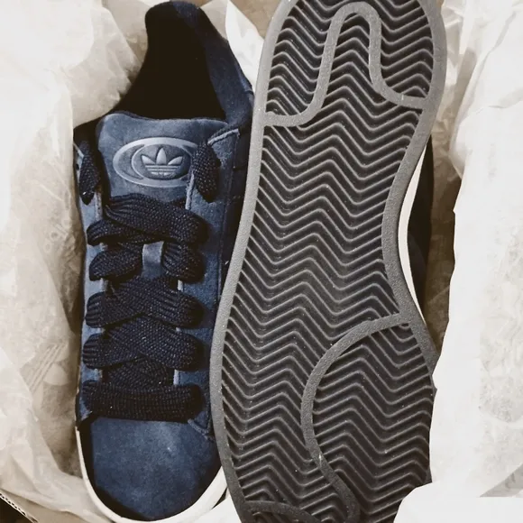 NEW Adidas Campus Marine Blue 00s Sneakers Tennis Shoes Athletic Mens 7.5