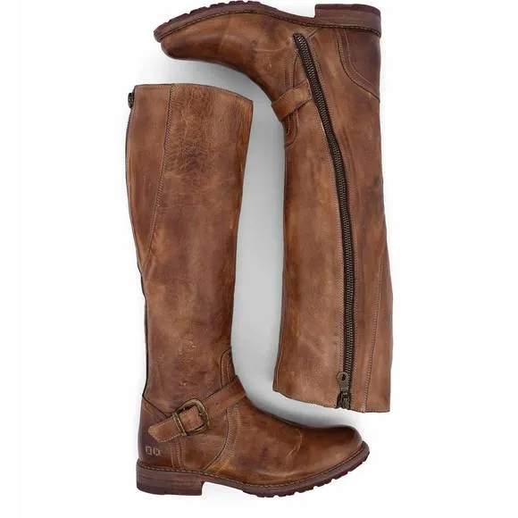 NEW BEDSTU women's glaye high boots in tan rustic