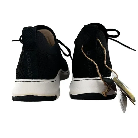 NEW Bionica Oressa Black Mesh Sneakers Size 8 M Athletic Running Shoes