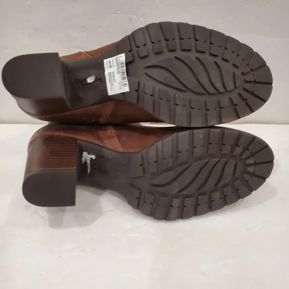 NEW CLARKS Collection Verona Trish Brown Nubuck Ankle Boots