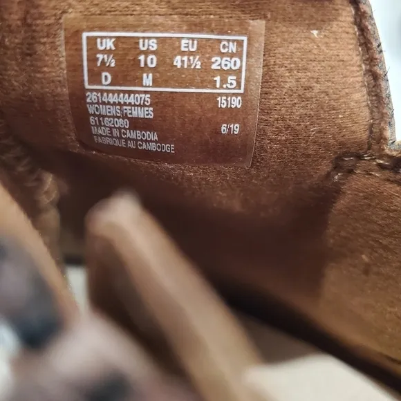 NEW CLARKS Collection Verona Trish Brown Nubuck Ankle Boots