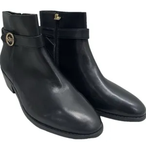 NEW COACH Debi Leather Bootie – Women's 9 – Black – New Without Box