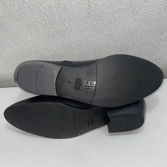 NEW COACH Debi Leather Bootie – Women's 9 – Black – New Without Box