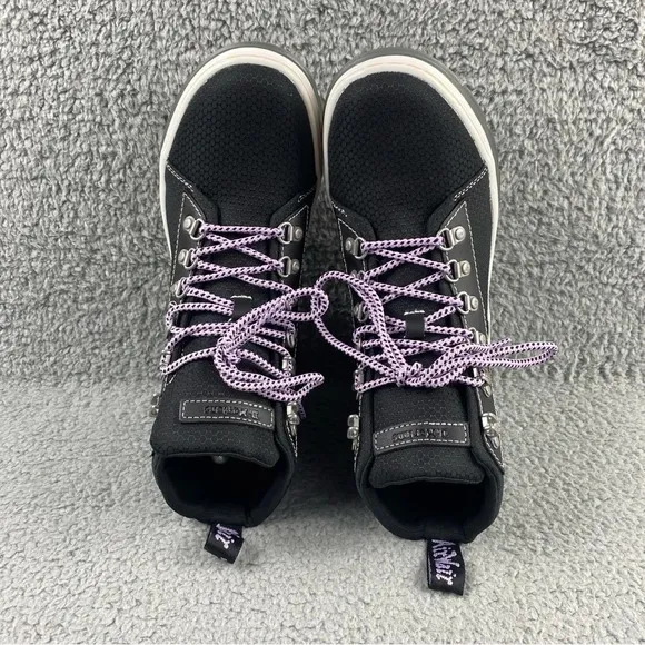 NEW Dr. Martens COMBS WOMEN POLY LEATHER CASUAL BOOTS Lace Up Hiking Pull Tab‎