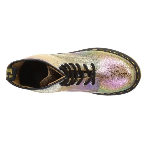 NEW Dr. Martens Women's 1460 Sand Rainbow Ray Boots size 5