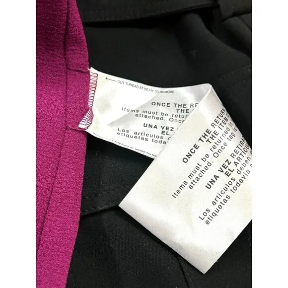 New Dress The Population Amada Women Sz XXL Sheath Dress Dark Magenta Blouson H2