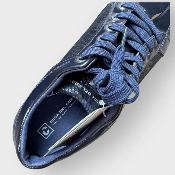NEW DUCA DEL COSMA Caldes Women's Golf Shoe - Navy, size 7
