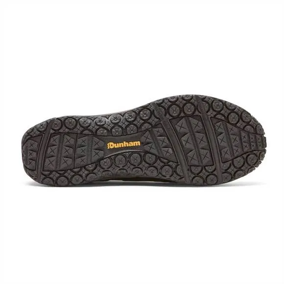 NEW DUNHAM men's cloud plus waterproof slip-on shoes in brown