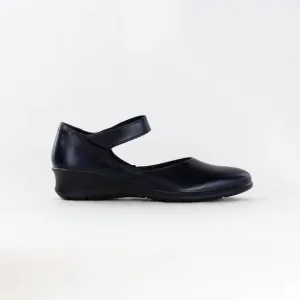 NEW ECCO women's felicia mary jane shoes in marine