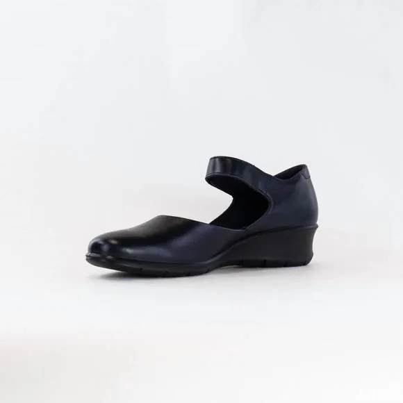 NEW ECCO women's felicia mary jane shoes in marine