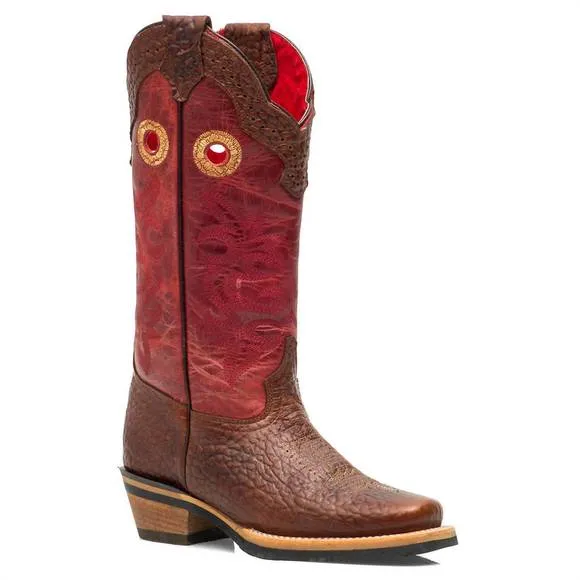 NEW FORASTERO women's cowgirl leather boots in brown
